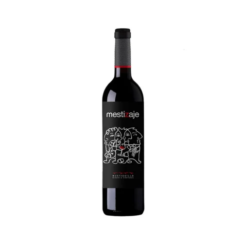 Mestizaje Bobal 74%, Garnacha 16%, 10% Syrah, Vino de pago el terrenazo, España 750 ml